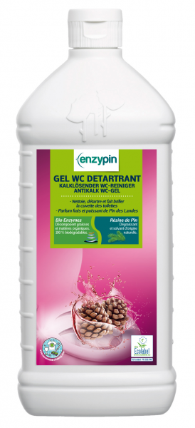 Enzypin Gel Wc Detartrant/ 1L Hygiène des sanitaires