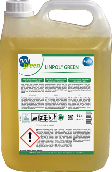 LINPOL GREEN 5L Entretien des sols non protégés