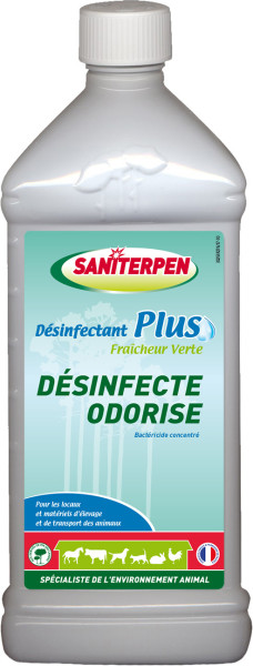 Saniterpen Desinfectant Plus - Flacon De 1 Litre Hygiène générale