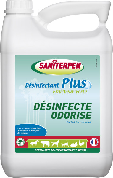 Saniterpen Desinfectant Plus - Bidon De 5 Litres Hygiène générale