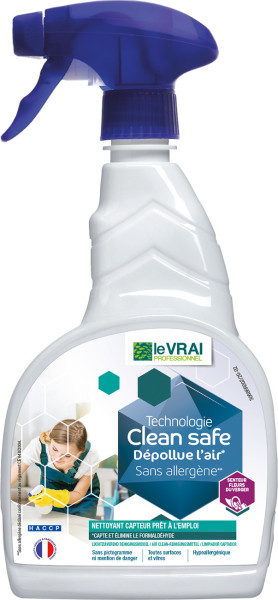 CLEAN SAFE NETTOYANT CAPTEUR PRET A L'EMPLOI 750ml Hygiène générale