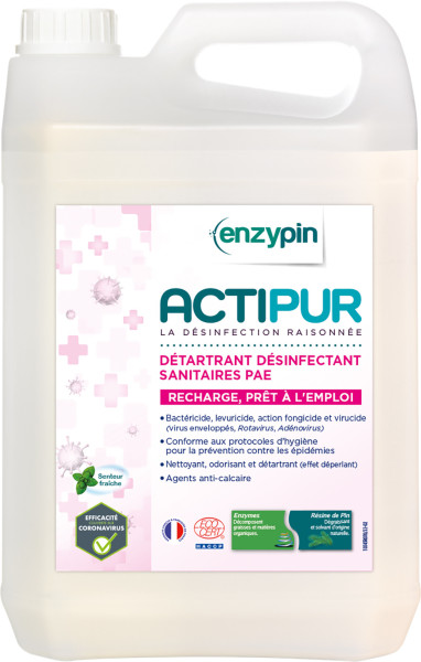 ACTIPUR SANITAIRES PAE BIDON 5L Nouveautés