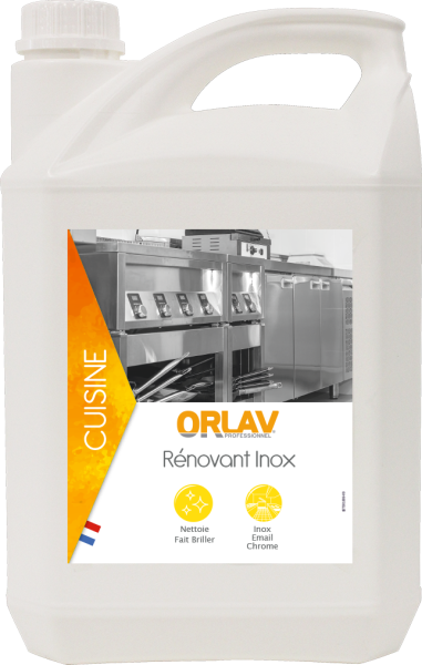 Renovant Inox Agrée contact Alimentaire - Bidon 5L Hygiène générale