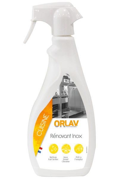 Orlav Renovant Inox - Vapo De 750Ml Entretien sols et surfaces