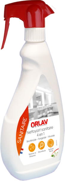 Orlav Nettoyant Detartrant Désinfectant Sanitaire / 750Ml Entretien des sanitaires