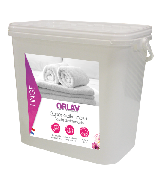 Orlav Lessive Linge Pastilles Désinfectante/ 3.125Kg Vaisselle machine