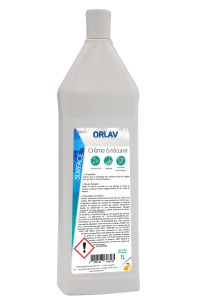 ORLAV CREME A RECURER 1L Hygiène des sanitaires