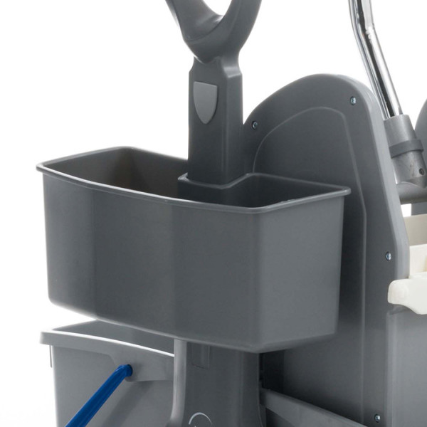 Chariot De Lavage Bi Bac 2X15L Sur Roulettes Avec Presse Et Bac Petit matériel de nettoyage