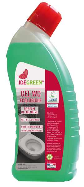 Gel Wc Ecologique Idegreen Le Bidon De 750Ml Avec Bec De Canard