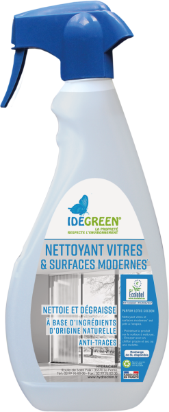 Nettoyant Vitre Et Surface Moderne Ecologique Idegreen Le Bidon De 750Ml Entretien des vitres