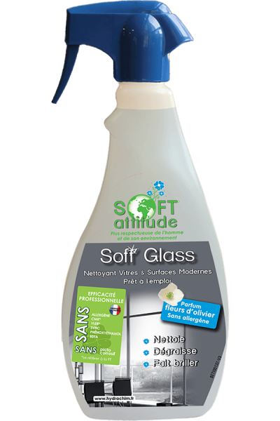 Entretien Vitres Soft Glass - Spray 750 Ml Hygiène générale