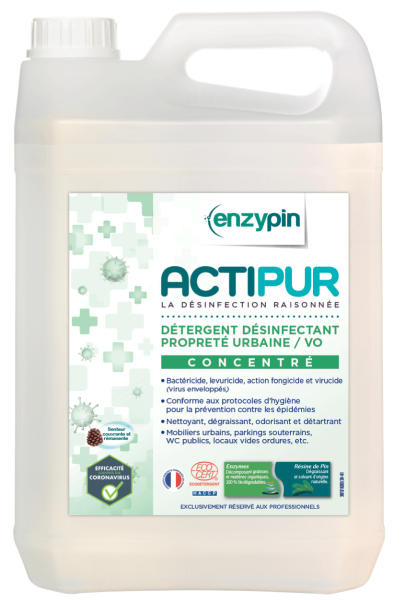 ACTIPUR PROPRETÉ URBAINE / VO BIDON 5L Hygiène des sanitaires