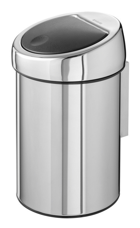 Mini Poubelle Brabantia A Fixer Au Mur 3L INOX