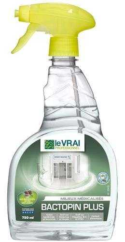 Detergent Desinfectant Bactopin S Le Vrai - 750 Ml Hygiène des sols