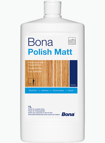 Bona Polish Mat Parquets Vitrifies Le Flacon De 1Litres Mat Entretien des parquets