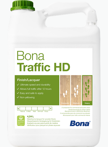 Vitrificateur Bona Traffic HD Le Bidon De 4.95Litres Entretien des parquets