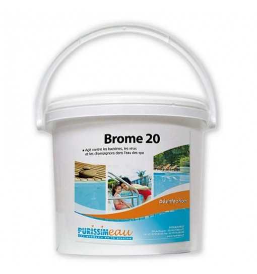 Brome 20G - Seau De 5 Kg Produit piscine