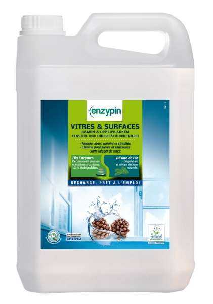 Enzypin Vitres Et Surfaces / Bidon De 5L Le VRAI