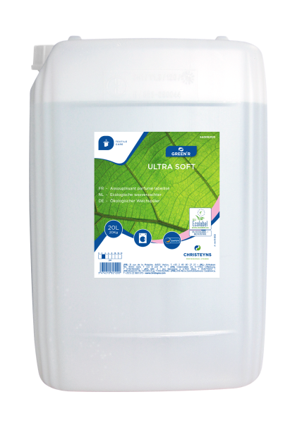 Assouplissant concentré pour doseur automatique Bidon de 20L Additif de lavage