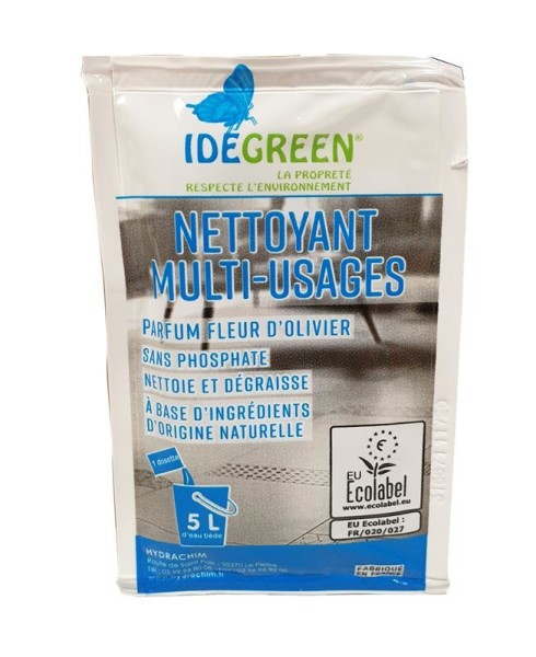 Idegreen Nettoyant Multi-Usages/ Carton De 250 Dosettes De 20Ml Entretien des sols non protégés