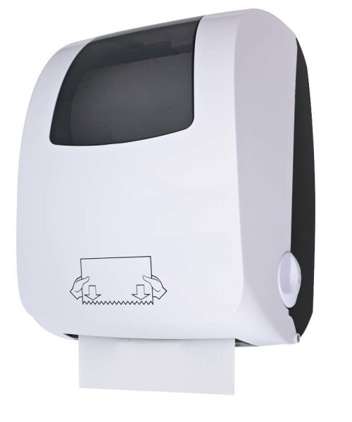 Distributeur Autocut Abs Blanc Jvd Cleantech Séche-mains et Essuie-mains