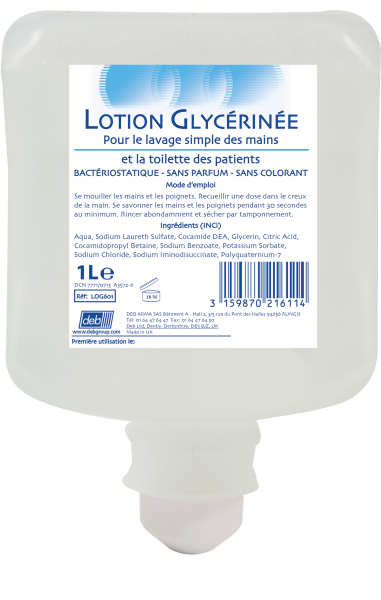Lotion Glycerinee / 6X1L Savon mains
