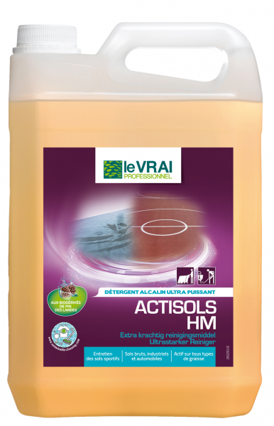 Le Vrai - Actisols Hm Degraissant - 5 Litres Hygiène générale