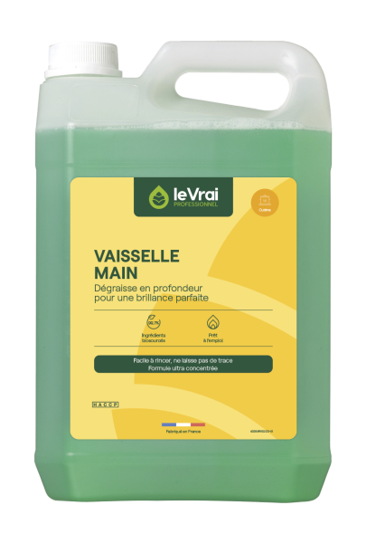 Le Vrai Liquide Vaisselle Main Fruitee/ 5L Hygiène générale