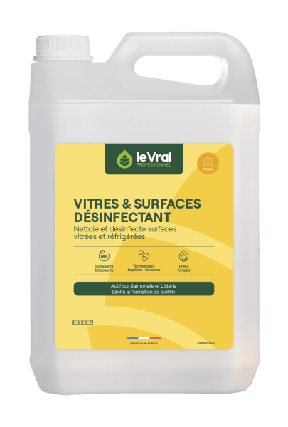 Le Vrai Vsd Nettoyant Multisurfaces Desinfectant/ Bidon 5L Entretien sols et surfaces