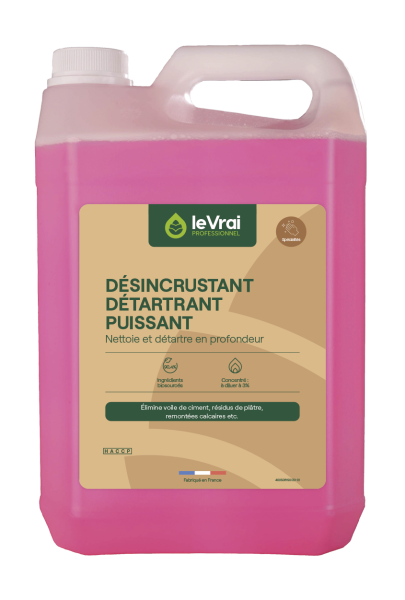 Desincrustant Voile De Ciment - Le Vrai - 5 Litres Hygiène des sols