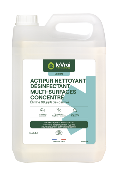 ACTIPUR MULTI-SURFACES CONCENTRÉ BIDON 5L Entretien des sanitaires