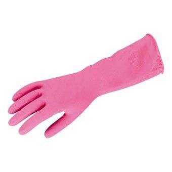 Gant ménage-vaisselle,Gants de poulet rose NitCarter pour femme,sans  latex,gants développe rose,travail de la - Pink-100 pcs-XS