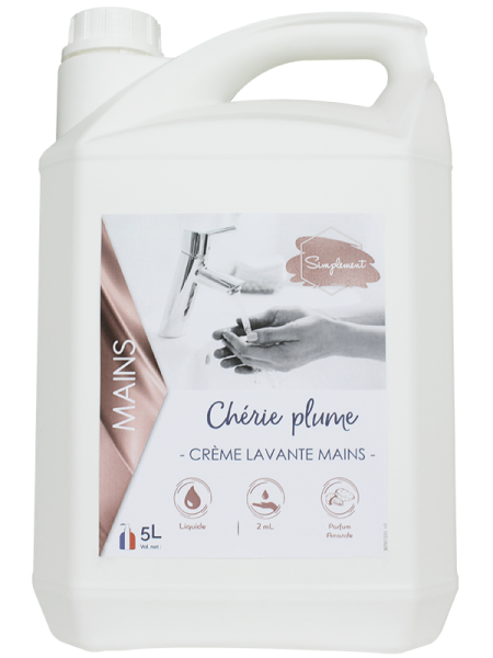 Orlav Creme Mains Amande douce Le Bidon De 5 Litres Hygiène des sanitaires