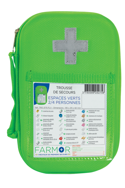 Trousse de secours ESPACES VERTS 2/4 personnes Médical