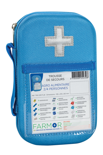 Trousse de secours ALIMENTAIRE 2/4 personnes Médical