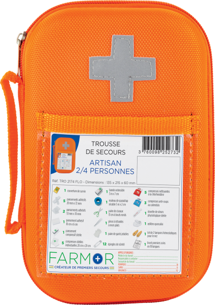 Trousse de secours « Artisan » 2/4 personnes Médical