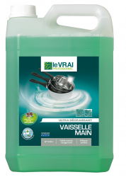 Liquide vaisselle écolabel IDEGREEN pour une vaisselle qui brille